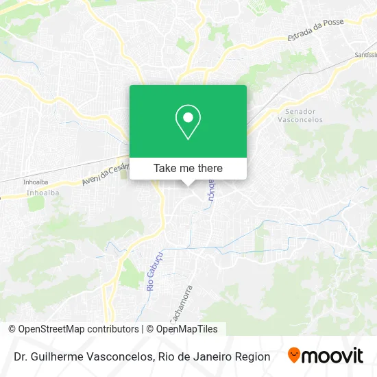 Dr. Guilherme Vasconcelos map