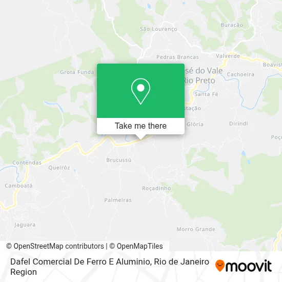 Dafel Comercial De Ferro E Aluminio map