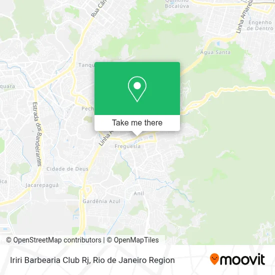 Iriri Barbearia Club Rj map