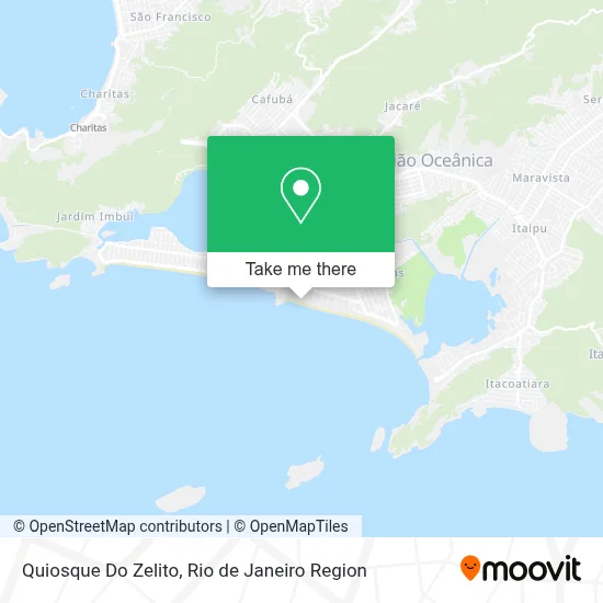 Quiosque Do Zelito map