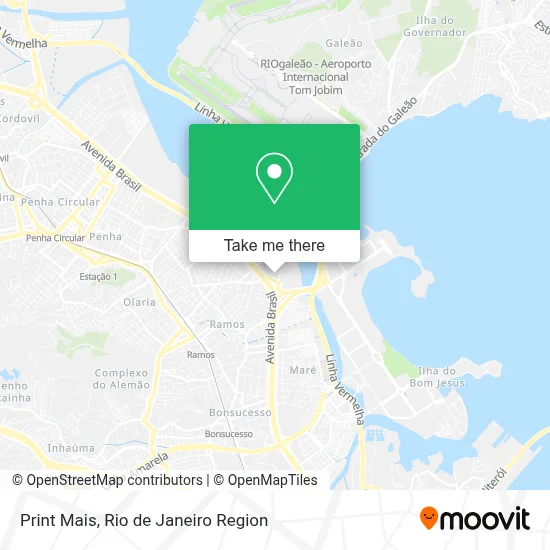 Print Mais map