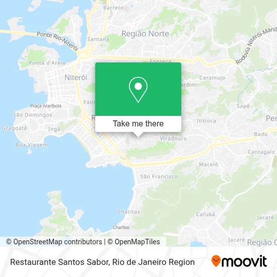 Restaurante Santos Sabor map
