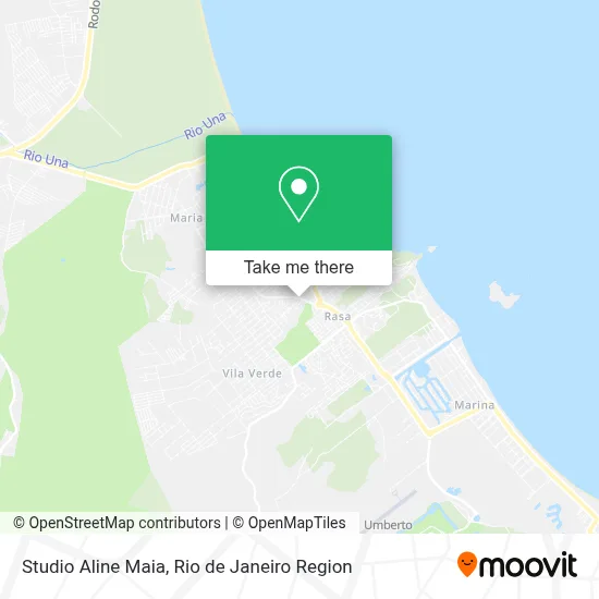 Studio Aline Maia map