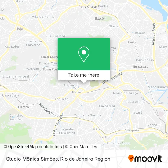 Studio Mônica Simões map