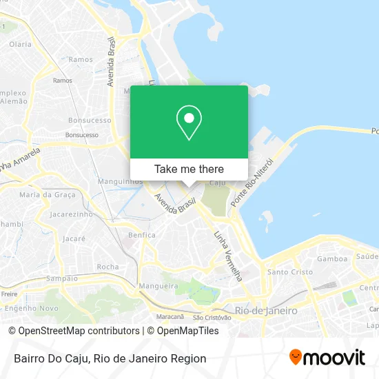 Bairro Do Caju map