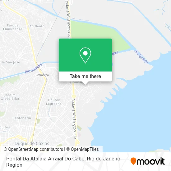 Pontal Da Atalaia Arraial Do Cabo map