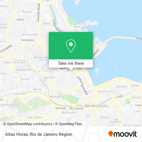 Altas Horas map