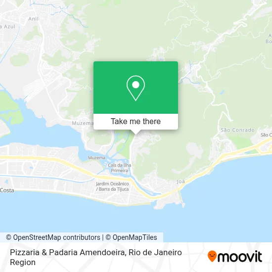 Pizzaria & Padaria Amendoeira map
