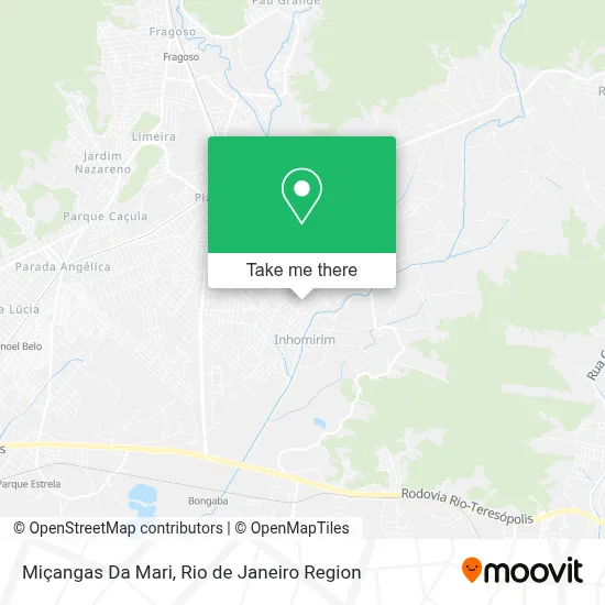 Miçangas Da Mari map