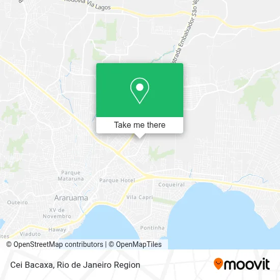 Cei Bacaxa map