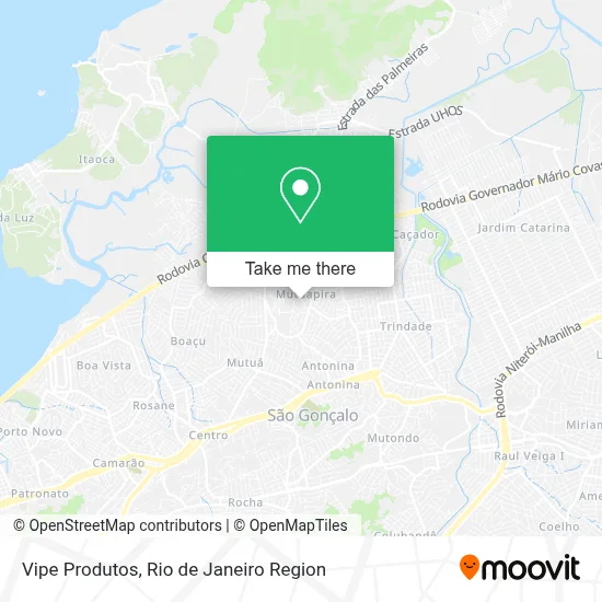Vipe Produtos map