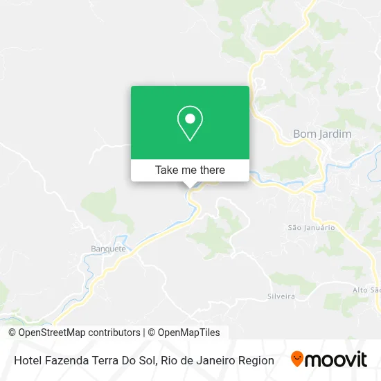 Hotel Fazenda Terra Do Sol map