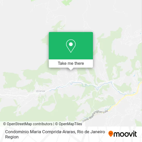 Condomínio Maria Comprida-Araras map