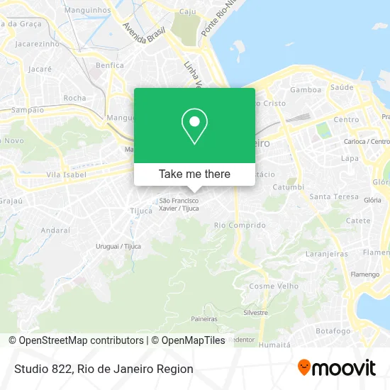 Studio 822 map