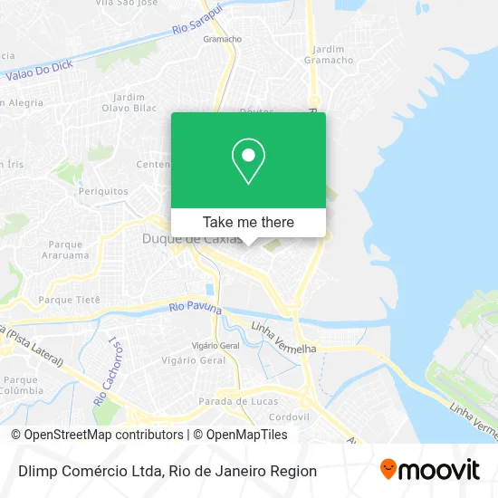 Dlimp Comércio Ltda map