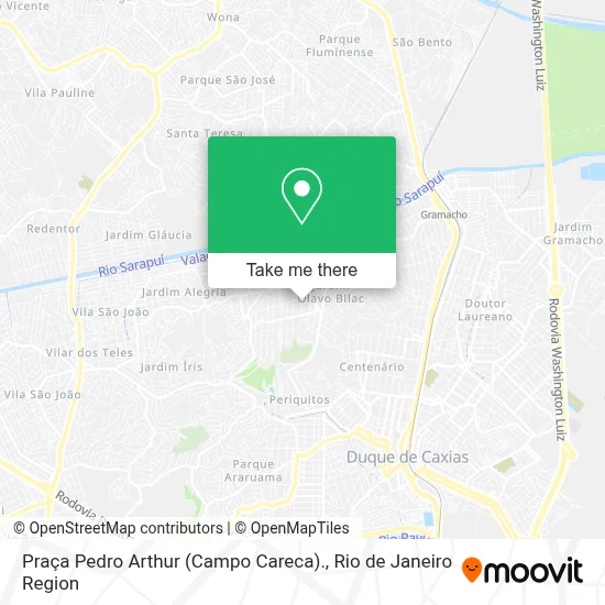 Praça Pedro Arthur (Campo Careca). map