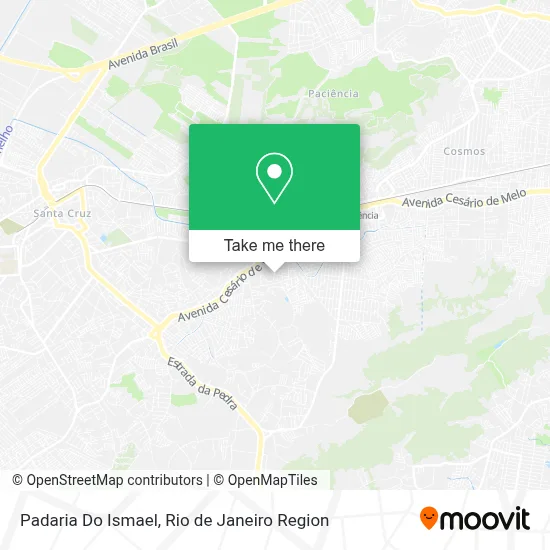 Padaria Do Ismael map