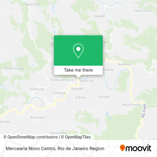 Mercearia Novo Centro map
