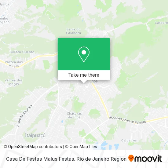 Casa De Festas Malus Festas map