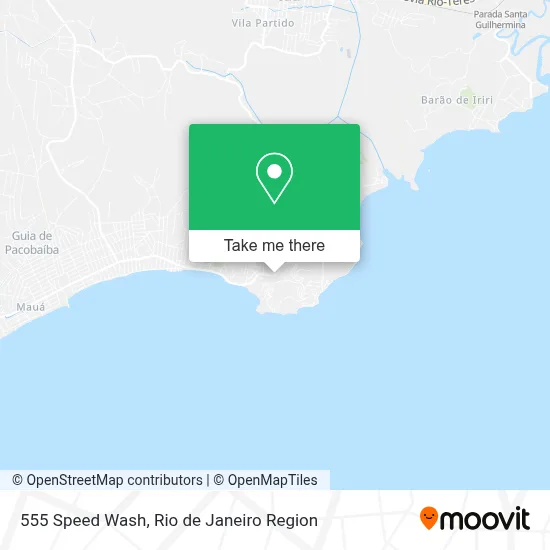 555 Speed Wash map