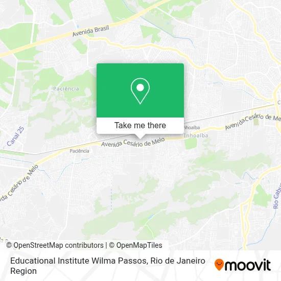 Educational Institute Wilma Passos map