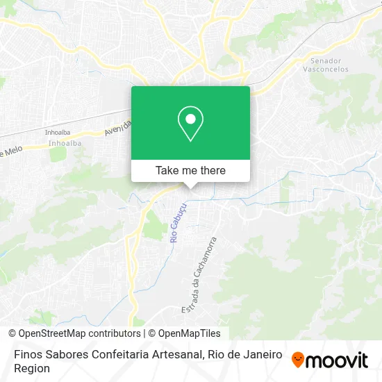 Finos Sabores Confeitaria Artesanal map