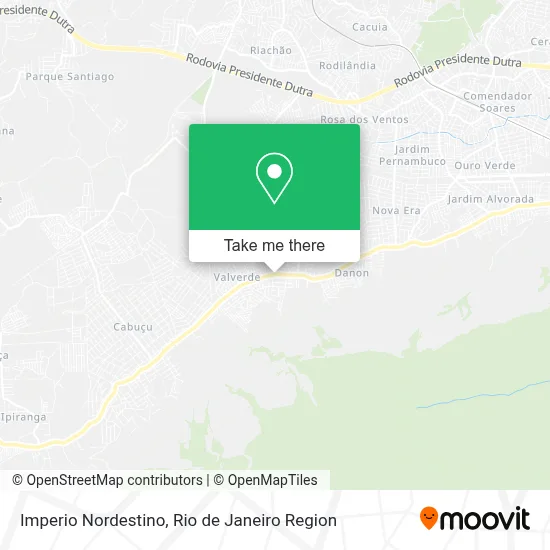 Imperio Nordestino map