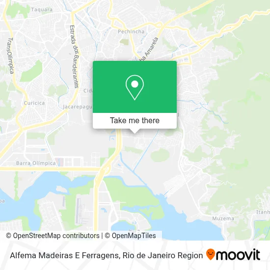 Alfema Madeiras E Ferragens map