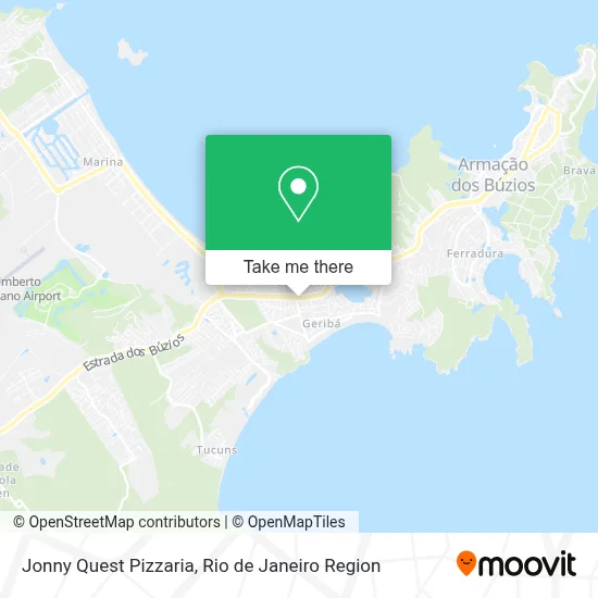 Jonny Quest Pizzaria map