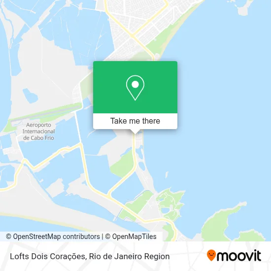 Lofts Dois Corações map