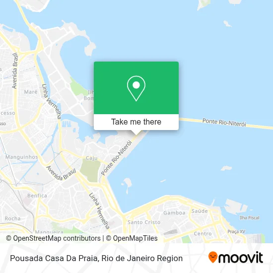 Pousada Casa Da Praia map