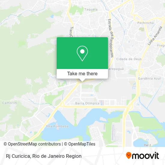 Rj Curicica map