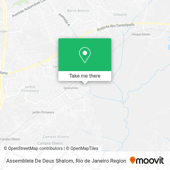 Assembleia De Deus Shalom map