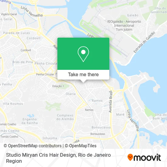 Studio Miryan Cris Hair Design map