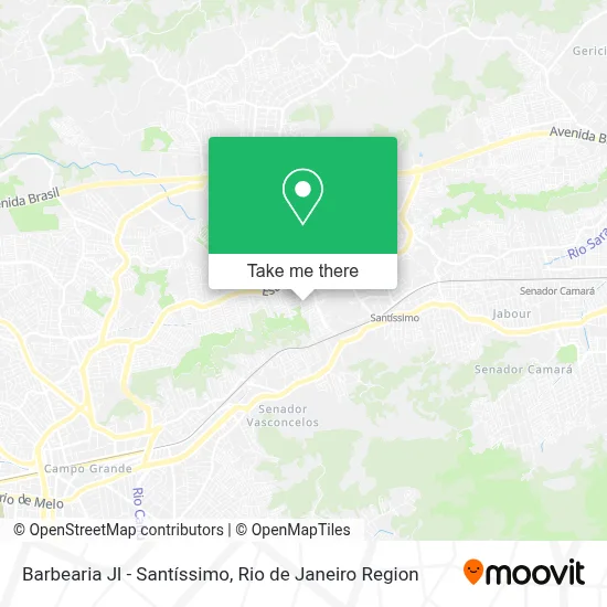 Barbearia Jl - Santíssimo map