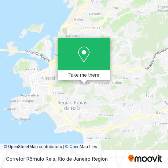 Corretor Rômulo Reis map