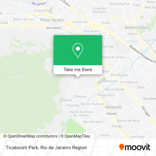 Ticaboom Park map