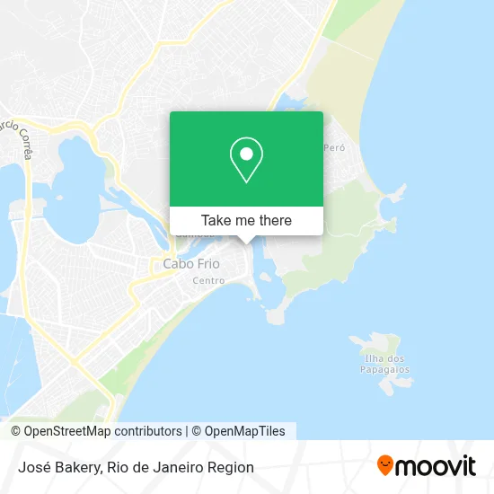 José Bakery map