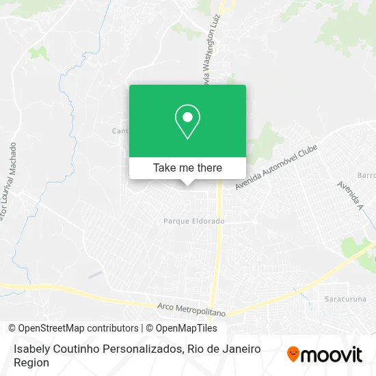Isabely Coutinho Personalizados map
