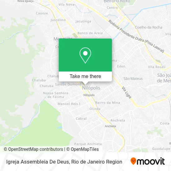 Igreja Assembleia De Deus map
