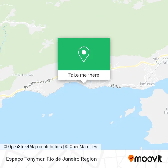 Espaço Tonymar map