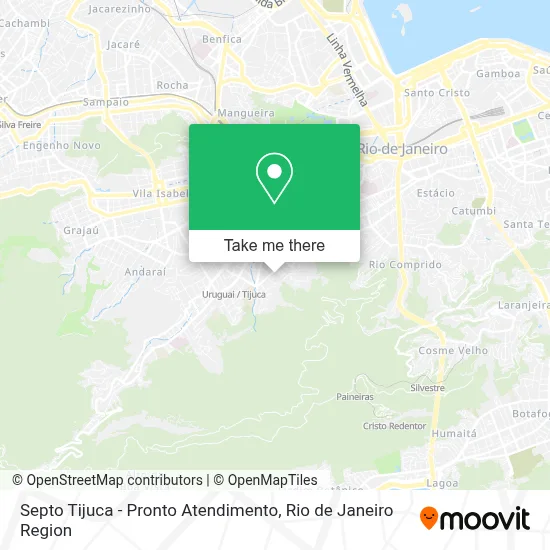 Septo Tijuca - Pronto Atendimento map