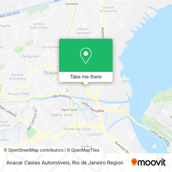 Anacar Caxias Automóveis map