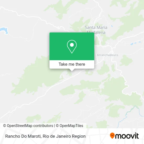 Rancho Do Maroti map