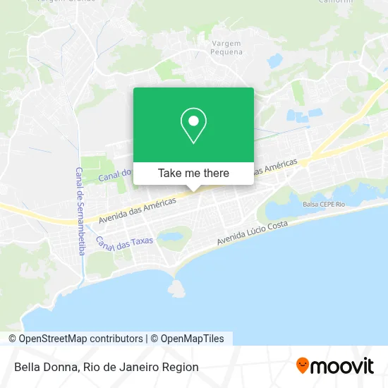 Bella Donna map