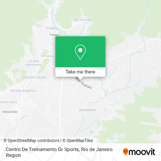 Centro De Treinamento Gr Sports map