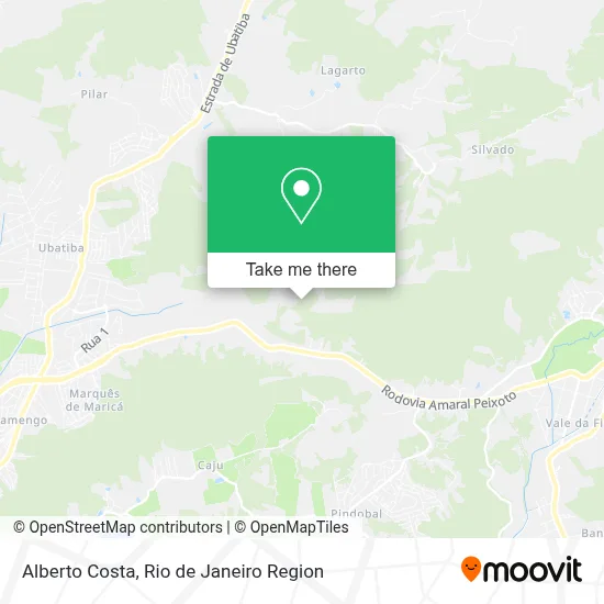 Alberto Costa map