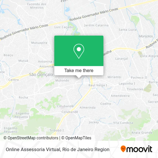 Online Assessoria Virtual map