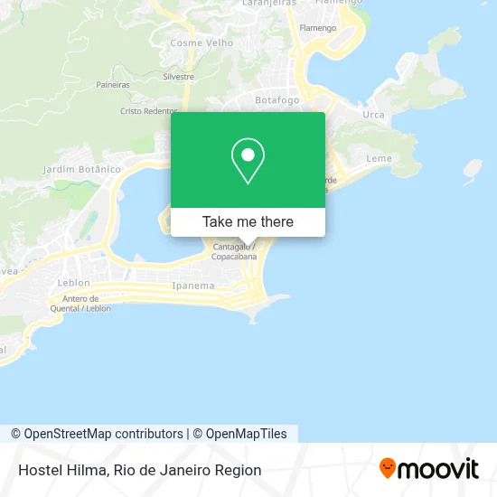 Hostel Hilma map