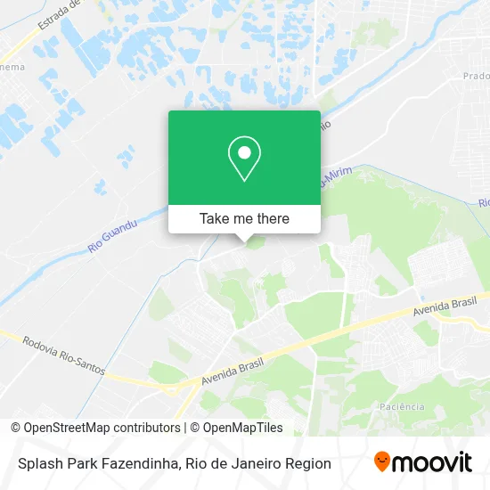 Splash Park Fazendinha map
